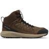 imageColumbia Mens Trailstorm Crest Mid Waterproof Hiking ShoeCordovanBlack