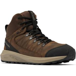 imageColumbia Mens Trailstorm Crest Mid Waterproof Hiking ShoeCordovanBlack