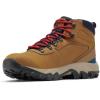 imageColumbia Mens Discontinued Newton Ridge Plus II Waterproof BootLight BrownRed Velvet