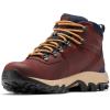 imageColumbia Mens Discontinued Newton Ridge Plus II Waterproof BootMadder BrownCollegiate Navy