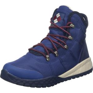 imageColumbia Mens FAIRBANKS OMNIHEAT Hiking ShoeBlue Carbon X Red Jasper