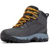 imageColumbia Mens Newton Ridge Waterproof OmniHeat Ii Hiking ShoeDark GreyRaw Honey