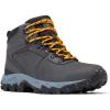 imageColumbia Mens Newton Ridge Waterproof OmniHeat Ii Hiking ShoeDark GreyRaw Honey