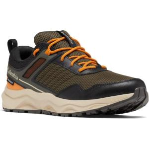 imageColumbia Mens Plateau Waterproof Hiking ShoeOlive GreenAncient Fossil
