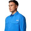 imageColumbia Mens PFG Backwater Long Sleeve ShirtVivid Blue