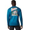 imageColumbia Mens Terminal Tackle PFG Fish Shine Long SleeveBlue EchoPfg Trout Shine