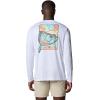 imageColumbia Mens Terminal Tackle PFG Fish Shine Long SleeveWhitePfg Tarpon Shine