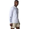 imageColumbia Mens Terminal Tackle PFG Fish Shine Long SleeveWhitePfg Tarpon Shine