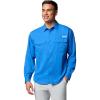 imageColumbia Mens PFG Backwater Long Sleeve ShirtVivid Blue
