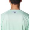 imageColumbia Mens Terminal Tackle PFG Super Fade Long SleeveOcean Mint TechcamoBathymetric Super Fade