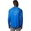 imageColumbia Mens Terminal Tackle PFG Super Fade Long SleeveVivid BlueFish Hooks Super Fade Tuna