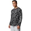 imageColumbia Mens Terminal Tackle Long Sleeve Fishing ShirtBlack Deltahunter Camo