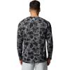 imageColumbia Mens Terminal Tackle Long Sleeve Fishing ShirtBlack Deltahunter Camo
