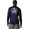 imageColumbia Mens Terminal Tackle PFG Tarpon Rise Long SleeveCollegiate NavyMarlin Rise