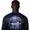 imageColumbia Mens Terminal Tackle PFG Tarpon Rise Long SleeveCollegiate NavyMarlin Rise