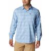 imageColumbia Mens Silver Ridge Utility Lite Plaid Long SleeveJet Stream Trail Crossing Plaid
