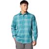 River Blue Large Blur Check