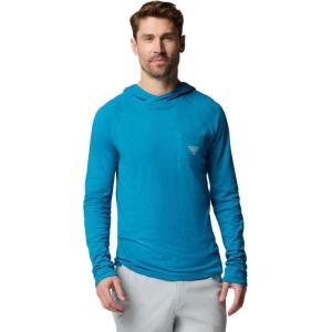imageColumbia Mens PFG Uncharted Neps HoodieBlue Echo