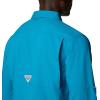 imageColumbia Mens Blood and Guts V Long Sleeve ShirtBlue Echo
