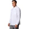 imageColumbia Mens Blood and Guts V Long Sleeve ShirtWhite
