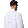 imageColumbia Mens Blood and Guts V Long Sleeve ShirtWhite