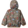 imageColumbia Unisex Baby Mini Pixel Grabber Iii Wind JacketStone Green Trail Tails