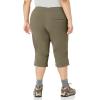 imageColumbia Womens Anytime Outdoor Capri Water and Stain RepellentStone Green