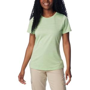 imageColumbia Womens Alpine Chill Zero Short Sleeve TeeSage Leaf Heather