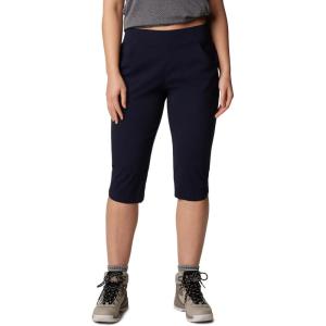 imageColumbia Womens Anytime Casual Capri Stain Resistant Sun ProtectionDark Nocturnal