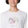 imageColumbia Womens Bluebird Day Relaxed Crew NeckWhiteHoppy Fishing