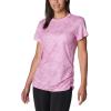 imageColumbia Womens Leslie Falls Short SleeveCosmos Tigerlines Tonal