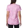 imageColumbia Womens Leslie Falls Short SleeveCosmos Tigerlines Tonal
