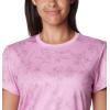 imageColumbia Womens Leslie Falls Short SleeveCosmos Tigerlines Tonal