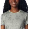 imageColumbia Womens Leslie Falls Short SleeveSafari Tigerlines Tonal