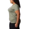 imageColumbia Womens Leslie Falls Short SleeveStone Green