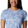 imageColumbia Womens Leslie Falls Short SleeveWhisper Tigerlines Tonal
