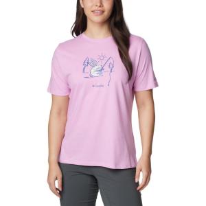 imageColumbia Womens Bluebird Day Relaxed Crew NeckCosmos HeatherHoppy Fishing