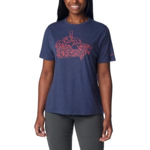imageColumbia Womens Bluebird Day Relaxed Crew NeckNocturnal HeatherCanada Treescape