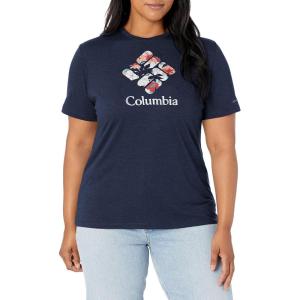 imageColumbia Womens Bluebird Day Relaxed Crew NeckNocturnal HeatherLakeshore Flora