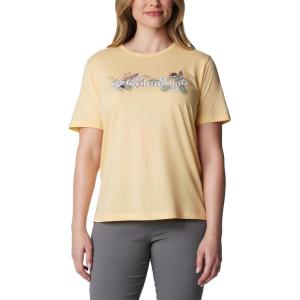 imageColumbia Womens Bluebird Day Relaxed Crew NeckSunkissed HeatherBranded Bouquet