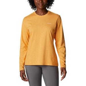 imageColumbia Womens Sun Trek Ls TeeMango Heather
