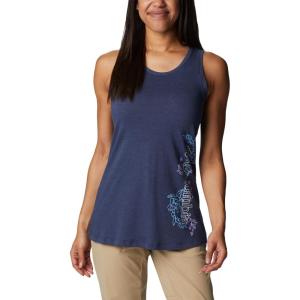 imageColumbia Womens Bluff Mesa TankNocturnal HeatherBlooming Lines Graphic