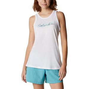 imageColumbia Womens Bluff Mesa TankWhiteBranded Lakeshore