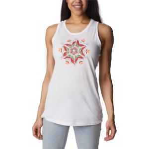 imageColumbia Womens Bluff Mesa TankWhiteFloral Landscape
