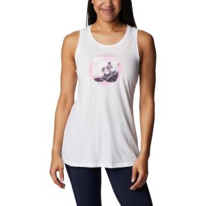 imageColumbia Womens Bluff Mesa TankWhiteMeditation Isle Graphic