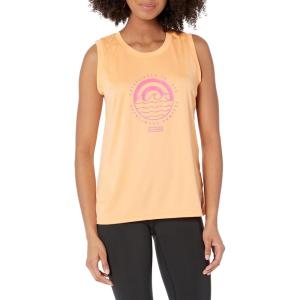 imageColumbia Womens Fork Stream Graphic TankPeachEstablished Waves Graphic