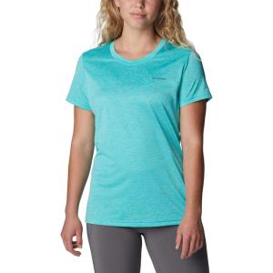 imageColumbia Womens Hike Short Sleeve CrewBright AquaHeather