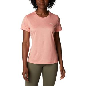 imageColumbia Womens Hike Short Sleeve CrewCoral Reef Heather
