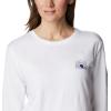 imageColumbia Womens North Cascades Back Graphic Long Sleeve TeeWhiteSun Trek Trails