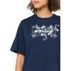 imageColumbia Womens North Cascades Relaxed TeeCollegiate NavyFloral Emblem